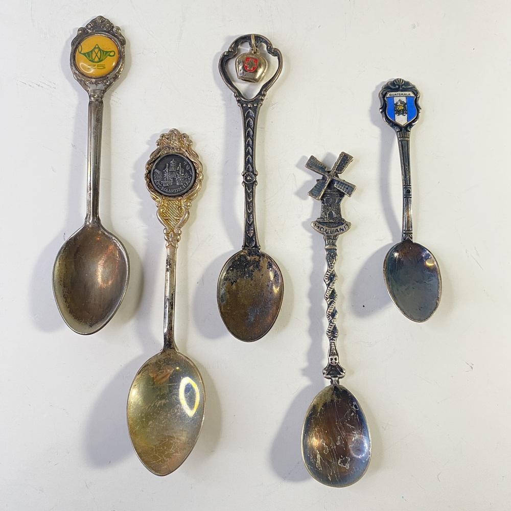 Collectible Souvenir Spoons Set